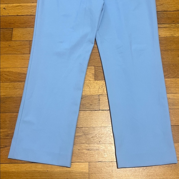 Veronica Beard Jaya Pintuck Crop Pants in Sky Blue, size 10 - Picture 12 of 14